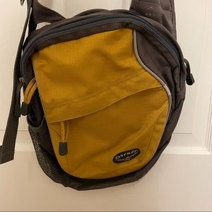 Osprey Veer Travel Sling Cross-Body Bag Yellow/gry